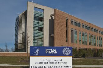 U.S. Food and Drug Administration campus entrance sign