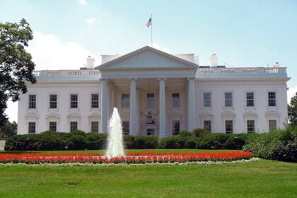 North facade of the White House in Washington, D.C.