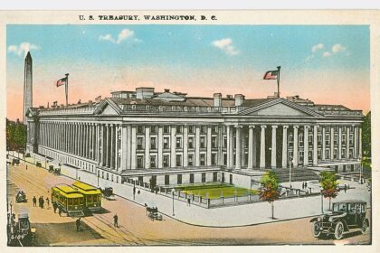 U.S. Treasury Building in Washington, D.C.