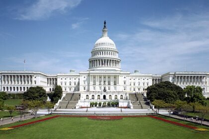 West front of the United States Capitol in Washington, D.C.