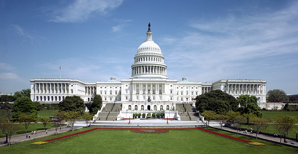 West front of the United States Capitol in Washington