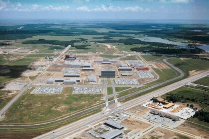 NASA Johnson Space Center in Houston Texas where President Trump announced the United States Space Academy
