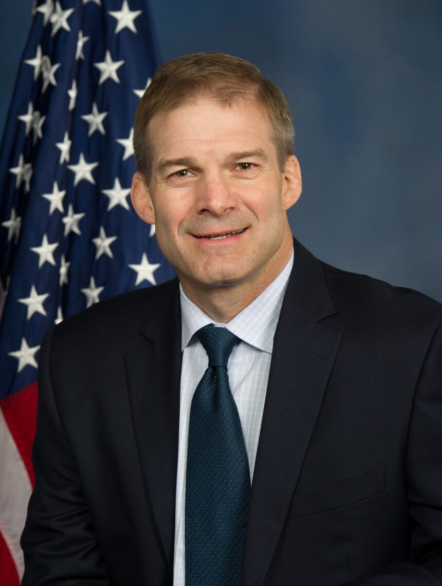Official portrait of House Judiciary Committee Chairman Jim Jordan