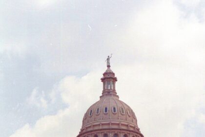 Exterior view of the Texas State Capitol Building in Austin