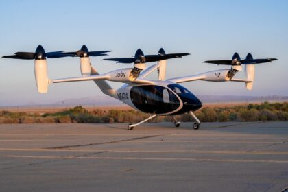 Experimental advanced aerospace aircraft parked on the flight line at Edwards Air Force Base