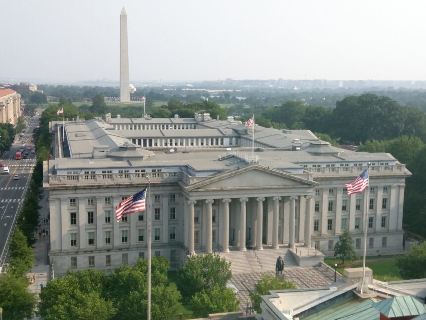 U.S. Department of the Treasury headquarters building