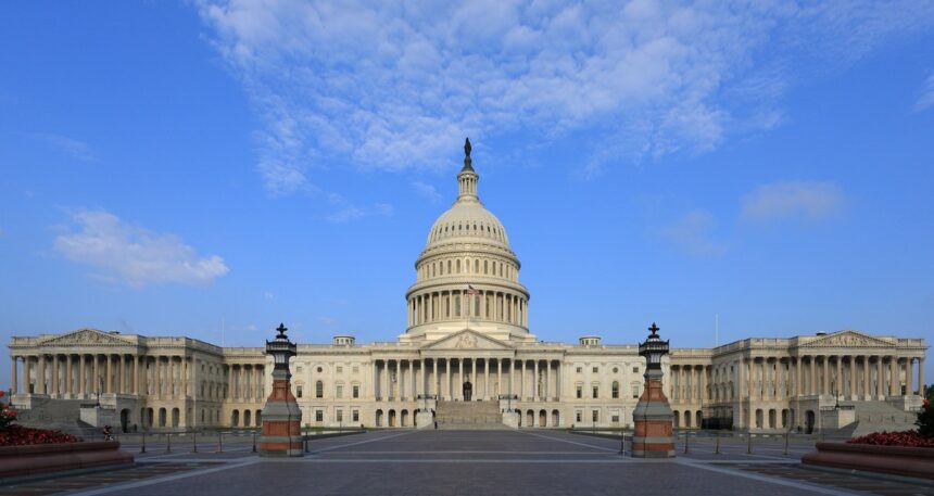 The United States Capitol building in Washington, D.C., where the House passed the $48 billion water infrastructure bill